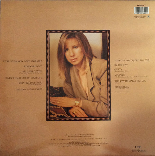Barbra Streisand – A Collection Greatest Hits...And More (Used) (Mint Condition)