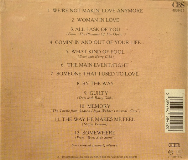 Barbra Streisand – A Collection (Greatest Hits...And More) (Used) (Mint Condition) CD