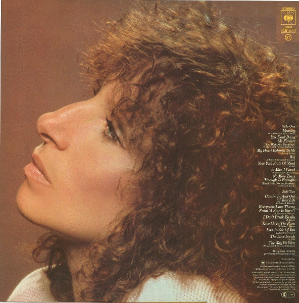 Barbra Streisand – Love Songs (Used) (Mint Condition) Vinyl