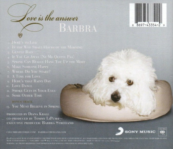 Barbra Streisand – Love Is The Answer 2 Discs (Used) (Mint Condition) CD