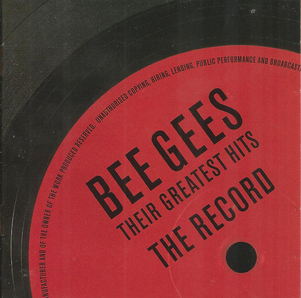 Bee Gees – Their Greatest Hits: The Record 2 Discs (Used) (Mint Condition) CD