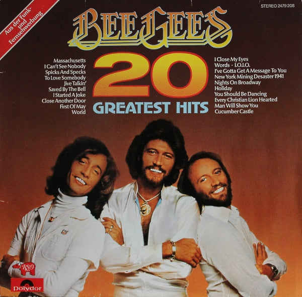Bee Gees – 20 Greatest Hits (Used) (Mint Condition) - Vinyl
