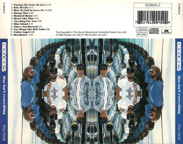Bee Gees – Size Isn't Everything (Used) (Mint Condition) CD