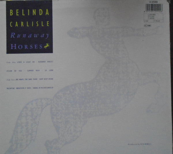 Belinda Carlisle – Runaway Horses (Used) (Mint Condition) - Vinyl