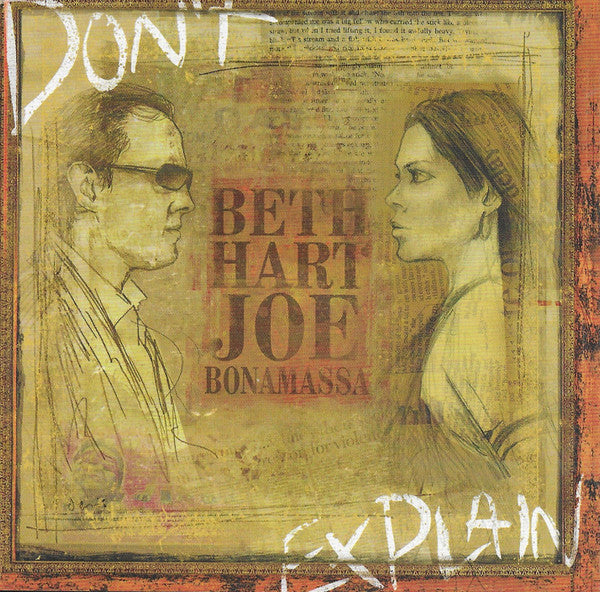 Beth Hart, Joe Bonamassa – Don't Explain (Used) (Mint Condition) CD