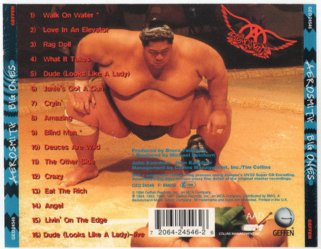 Aerosmith – Big Ones (Used) (Mint Condition) CD