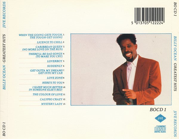 Billy Ocean – Greatest Hits (Used) (Mint Condition)