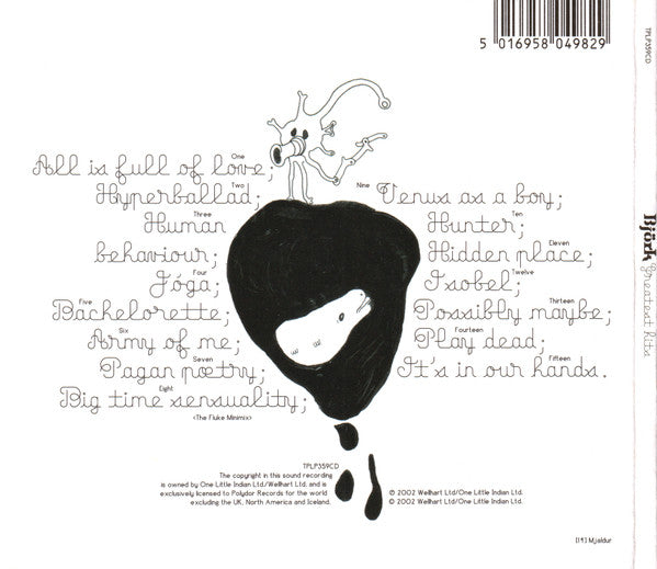 Björk – Greatest Hits (Used) (Mint Condition) - CD