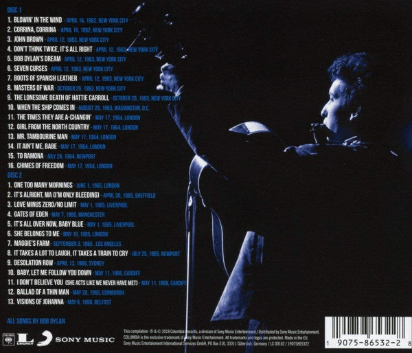 Bob Dylan – Live 1962-1966 (Rare Performances From The Copyright Collections) - 2 Discs (Used) (Mint Condition) CD