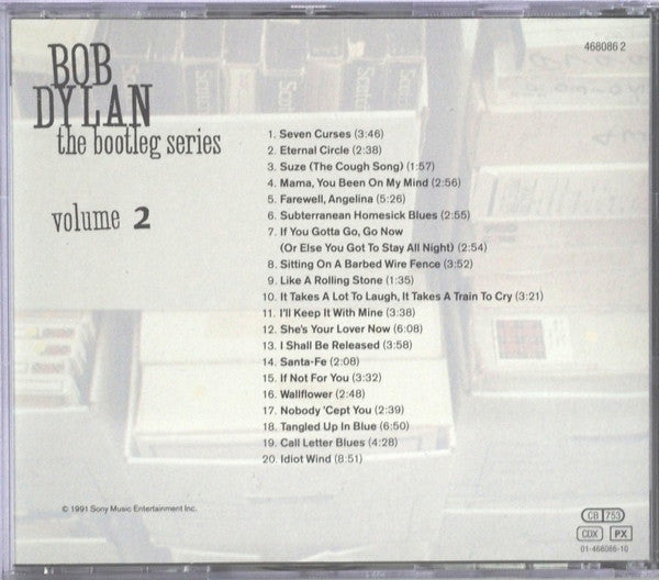 Bob Dylan – The Bootleg Series Volumes 1 - 3 [Rare & Unreleased] 1961-1991 - 3 Discs (Used) (Mint Condition)