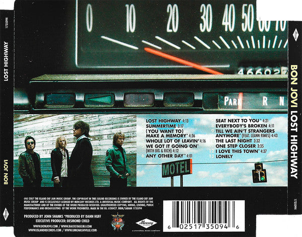 Bon Jovi – Lost Highway (Used) (Mint Condition) CD