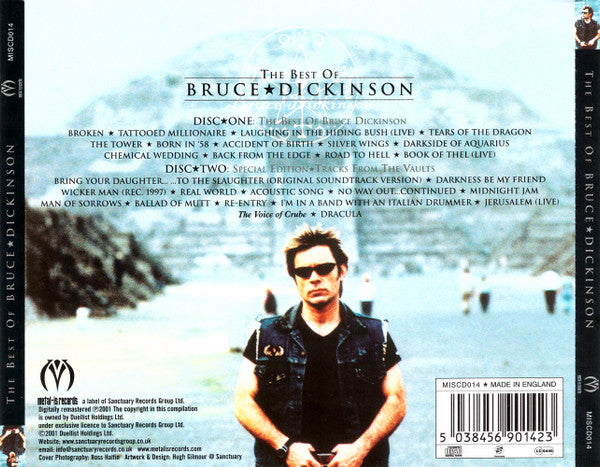 Bruce Dickinson – The Best Of Bruce Dickinson (Used) (Mint Condition)