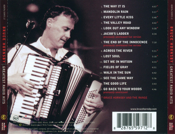 Bruce Hornsby – Greatest Radio Hits (Used) (Mint Condition) CD