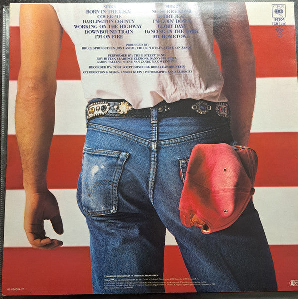 Bruce Springsteen – Born In The USA (Used) (Mint Condition)