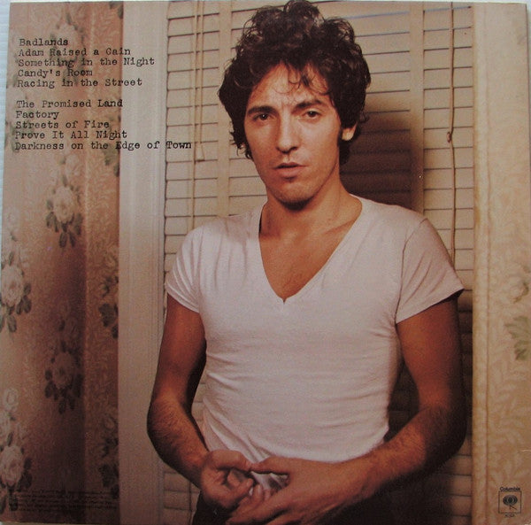 Bruce Springsteen – Darkness On The Edge Of Town (Used)(Mint Condition) Vinyl