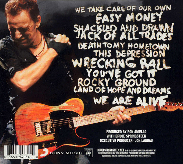 Bruce Springsteen – Wrecking Ball (Used) (Mint Condition) CD