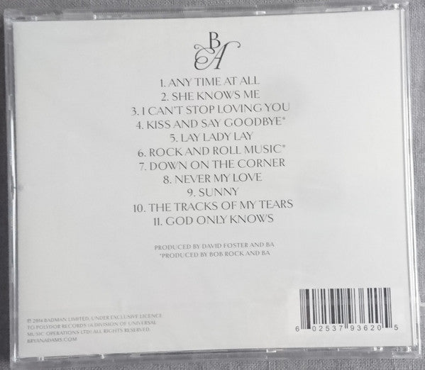 Bryan Adams – Tracks Of My Years (Used) (Mint Condition) CD