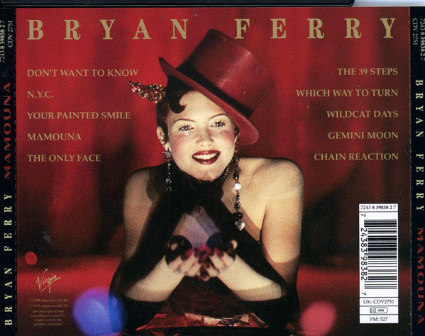 Bryan Ferry – Mamouna (Used) (Mint Condition)