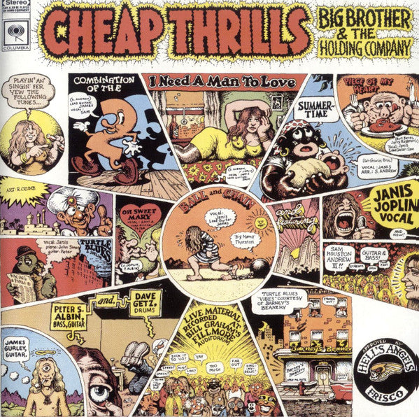Big Brother & The Holding Company – Cheap Thrills (Used) (Mint Condition) CD
