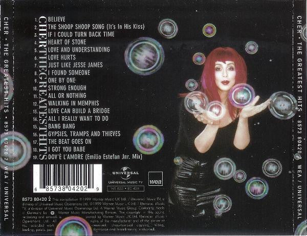 Cher – The Greatest Hits (Used) (Mint Condition)