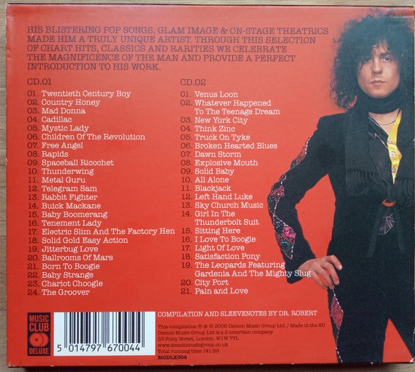 T-Rex* – Children Of The Revolution (An Introduction To Marc Bolan) - 2 Discs (Used) (Mint Condition) CD
