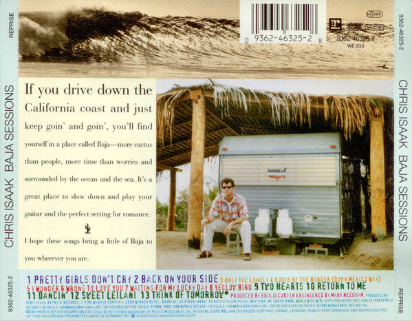 Chris Isaak – Baja Sessions (Used) (Mint Condition) CD