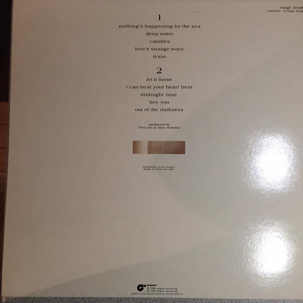 Chris Rea – Water Sign (Used) (Mint Condition) - Vinyl