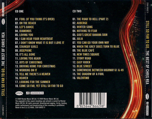 Chris Rea - Still So Far To Go...The Best Of - 2 Discs (Used) (Mint Condition)