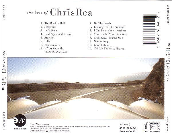 Chris Rea – The Best Of Chris Rea (Used) (Mint Condition) CD