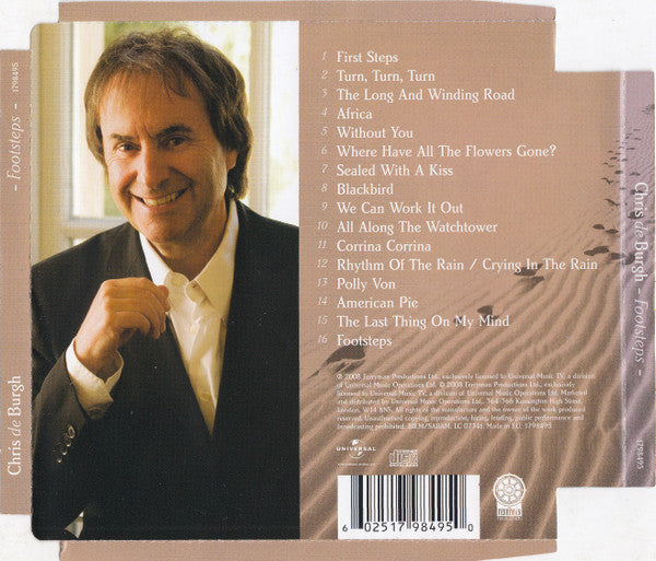 Chris de Burgh – Footsteps (Used) (Mint Condition) CD