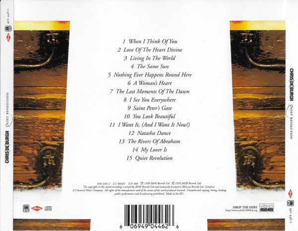 Chris de Burgh – Quiet Revolution (Used) (Mint Condition)