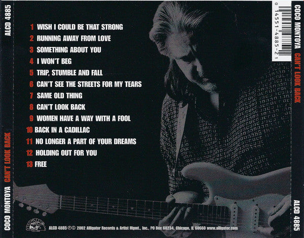 Coco Montoya – Can't Look Back (Used) (Mint Condition) CD