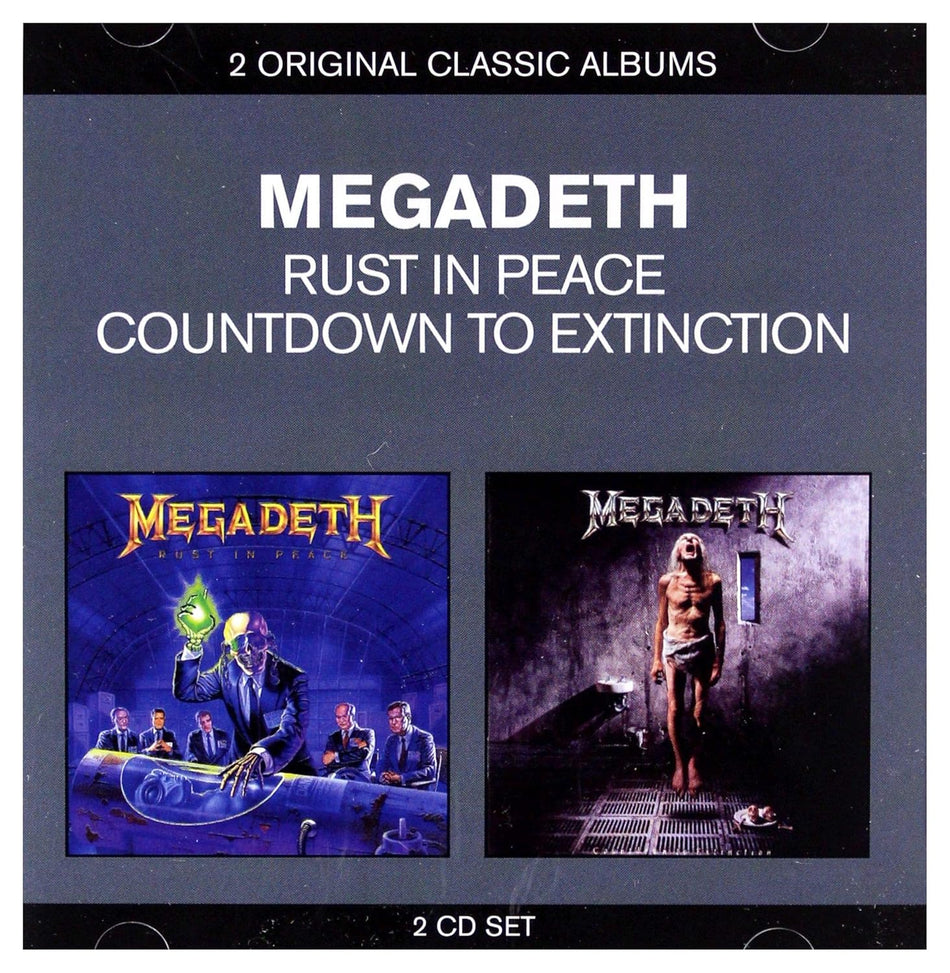 Megadeth - Countdown to Extinction/Rust in Peace (Used) (Mint Condition) CD