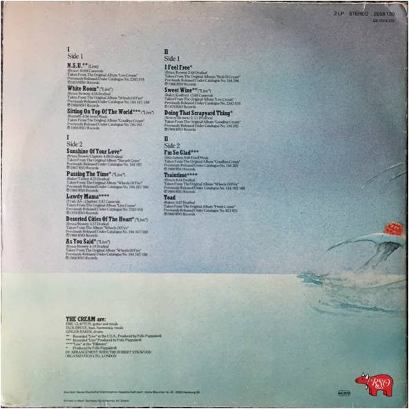 Cream (2) – Once Upon A Time (Used) (Mint Condition) Vinyl