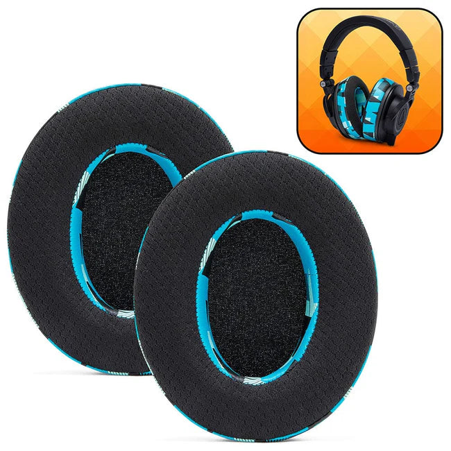 Wicked Cushions WC FreeZe - Hybrid Cooling Gel Infused Ear Pads for ATH M50X