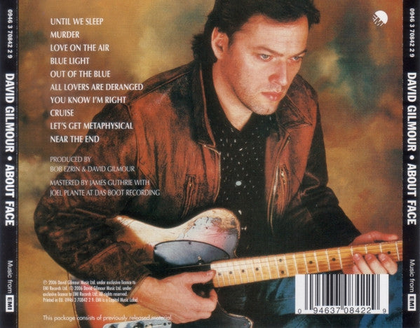 David Gilmour – About Face (Used) (Mint Condition) CD