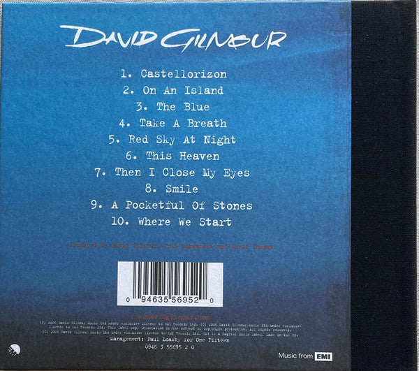David Gilmour – On An Island (Used) (Mint Condition) CD