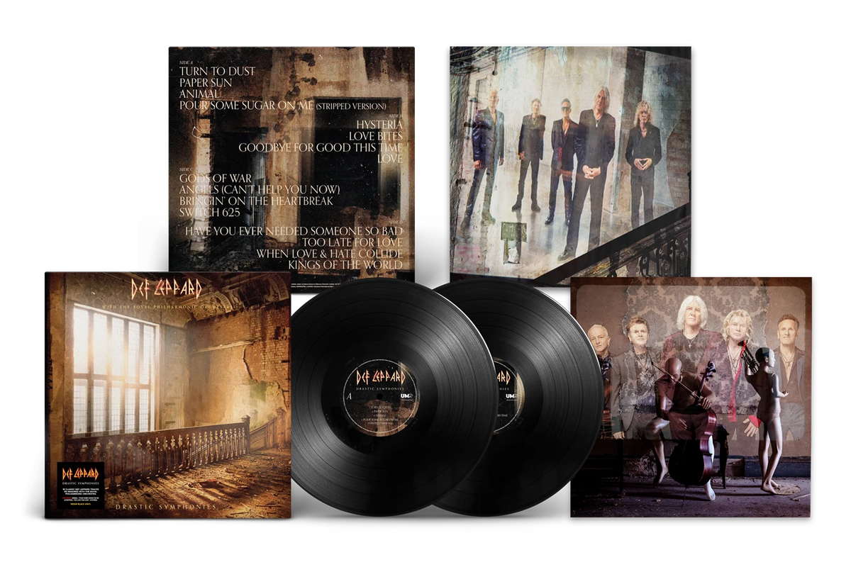 Def Leppard with The Royal Philharmonic Orchestra - Drastic Symphonies - 2 Discs (Brand New) Vinyl