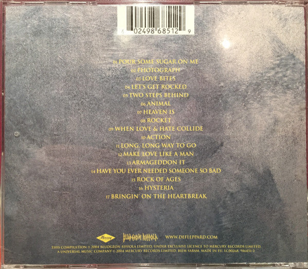 Def Leppard – Best Of (Used) (Mint Condition) CD