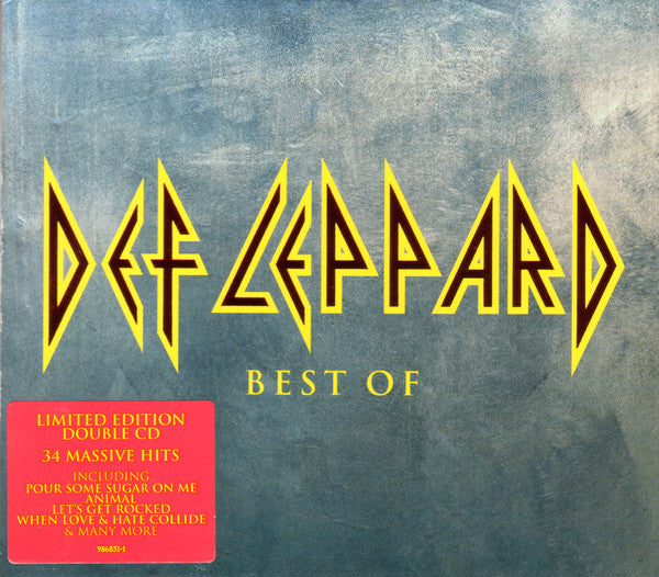 Def Leppard – Best Of 2 Discs (Used) (Mint Condition)