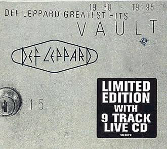Def Leppard – Vault: Def Leppard Greatest Hits 1980-1995 2 Discs (Used) (Mint Condition)