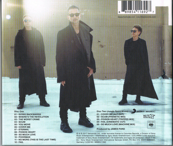 Depeche Mode - Spirit 2 Discs (Used) (Mint Condition) CD