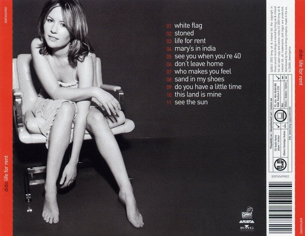 Dido – Life For Rent (Used) (Mint Condition) CD