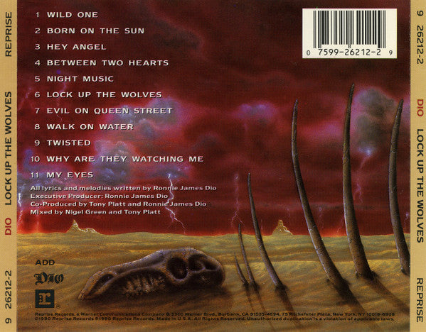 Dio (2) – Lock Up The Wolves (Used) (Mint Condition) CD