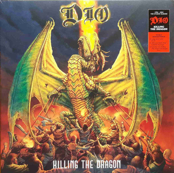 Dio  – Killing The Dragon (Brand New) Vinyl