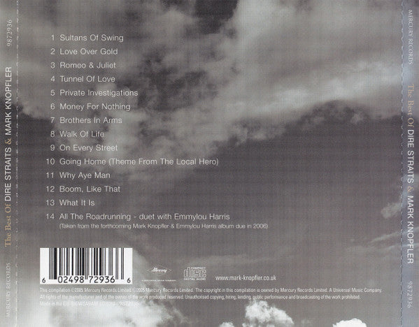 Dire Straits & Mark Knopfler - Private Investigations (The Best Of Dire Straits & Mark Knopfler) (Used) (Mint Condition)