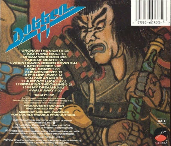 Dokken – Beast From The East (Used) (Mint Condition) CD