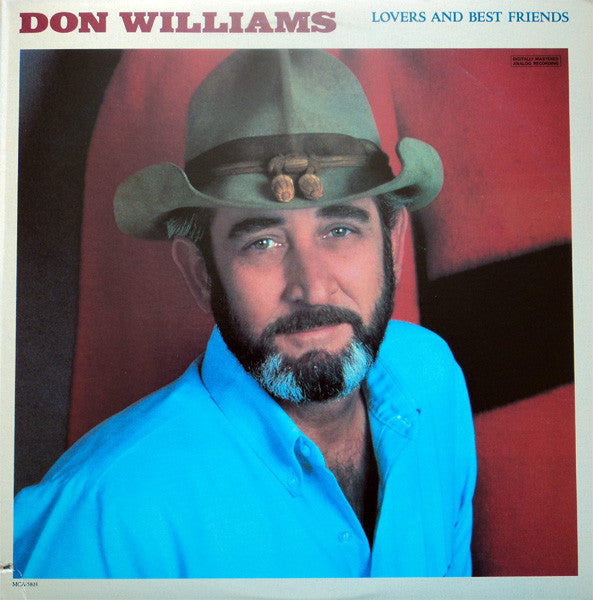 Don Williams (2) – Lovers And Best Friends (Used) (Mint Condition) Vinyl