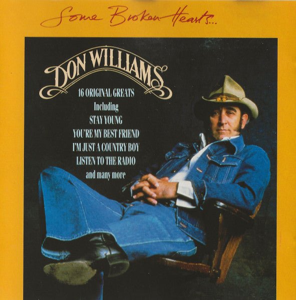 Don Williams (2) – Some Broken Hearts (Used) (Mint Condition)