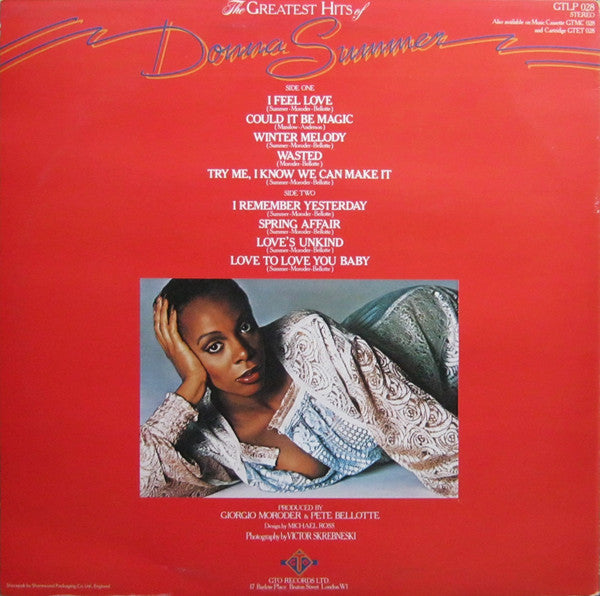 Donna Summer – The Greatest Hits Of Donna Summer (Used) (Mint Condition) - Vinyl